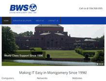 Tablet Screenshot of bwsmontgomery.com